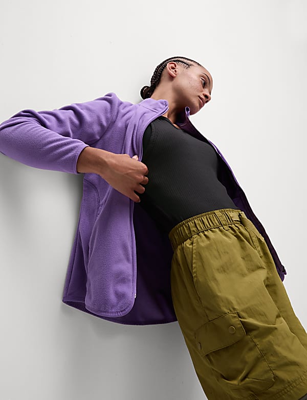 Thermal Zip Up Funnel Neck Fleece