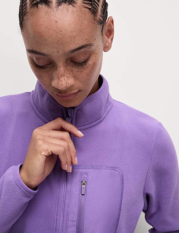 Thermal Zip Up Funnel Neck Fleece