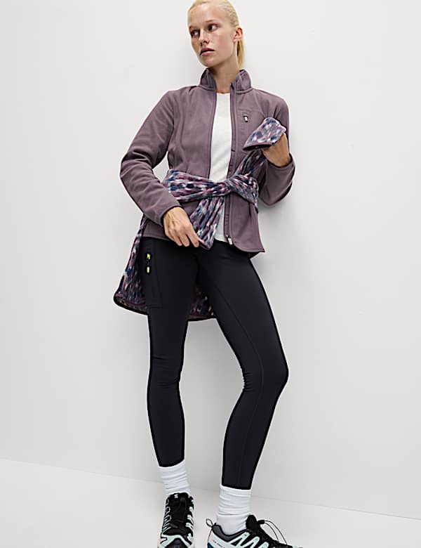 Thermal Zip Up Funnel Neck Fleece