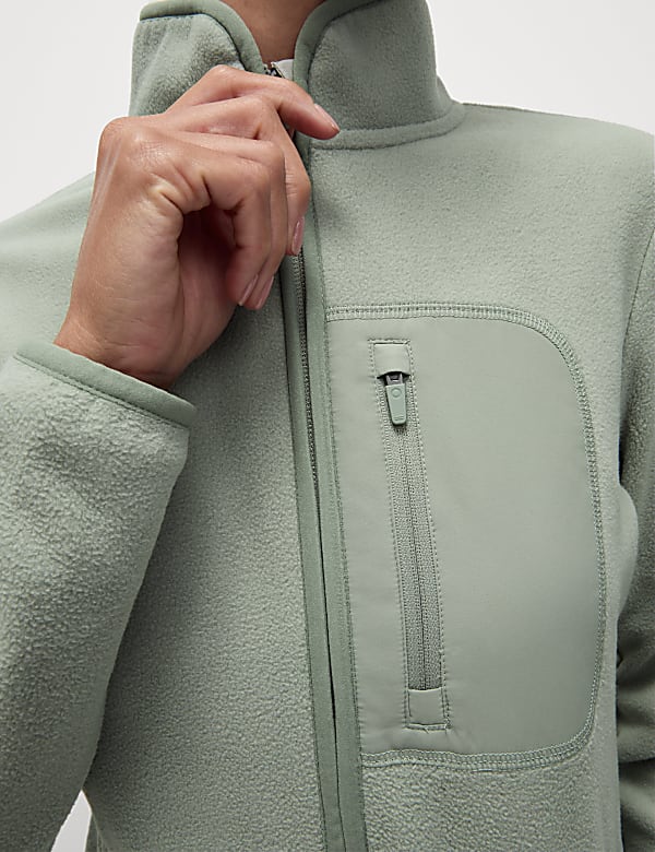Thermal Zip Up Funnel Neck Fleece