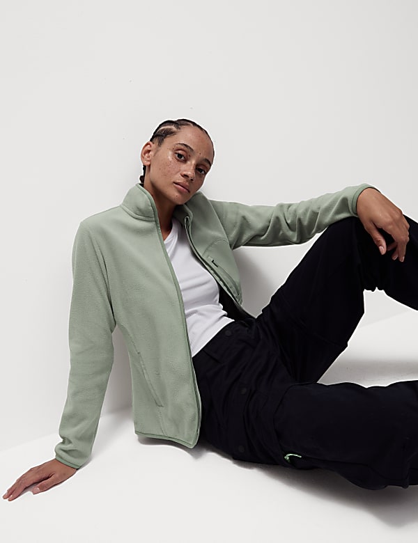Thermal Zip Up Funnel Neck Fleece