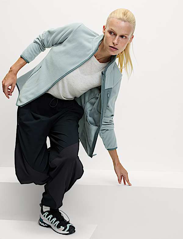 Thermal Zip Up Funnel Neck Fleece