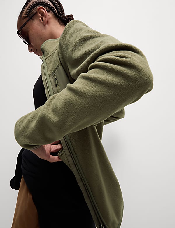 Thermal Zip Up Funnel Neck Fleece