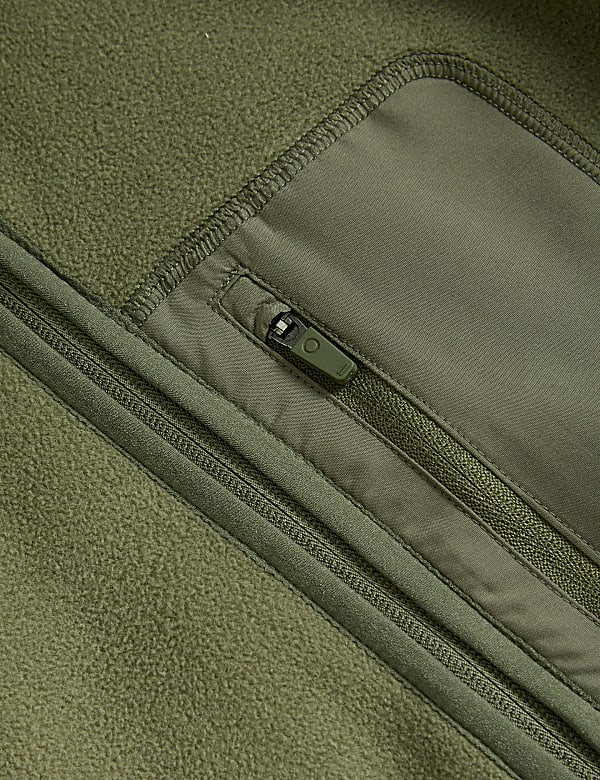 Thermal Zip Up Funnel Neck Fleece