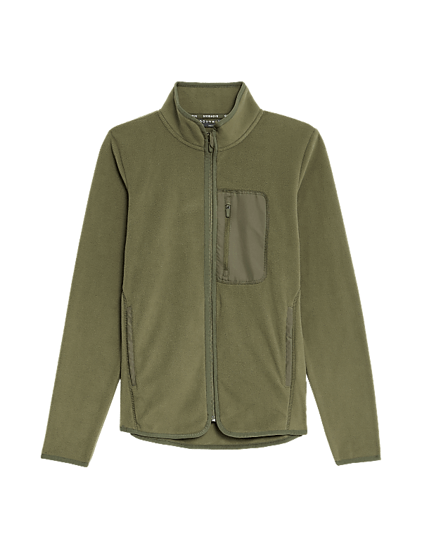 Thermal Zip Up Funnel Neck Fleece