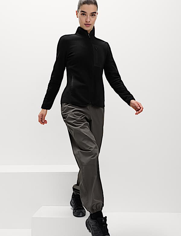 Thermal Zip Up Funnel Neck Fleece