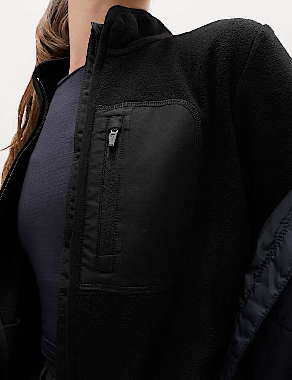 Thermal Zip Up Funnel Neck Fleece