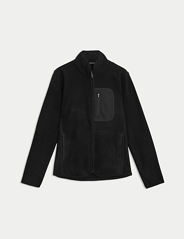 Polaire thermique &agrave; col chemin&eacute;e et fermeture &agrave; glissi&egrave;re - CA