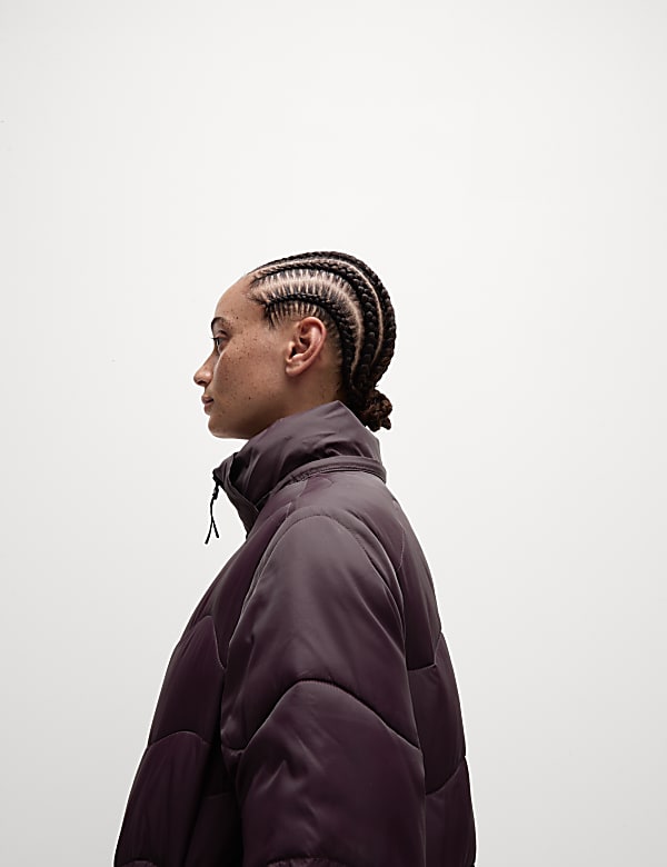 Stormwear&trade; Quilted Hooded Longline Puffer Coat - FR