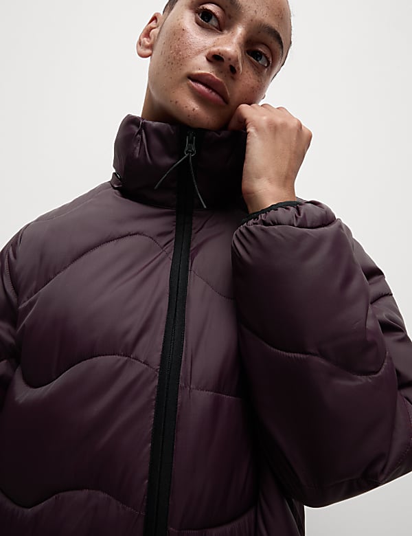 Stormwear&trade; Quilted Hooded Longline Puffer Coat - FR