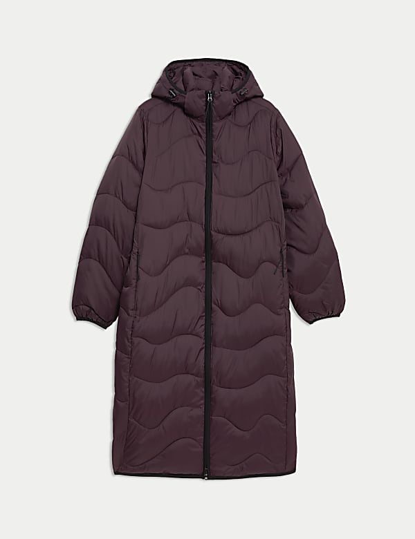Stormwear&trade; Quilted Hooded Longline Puffer Coat - FR