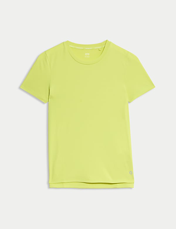 Scoop Neck Fitted T-Shirt - NO