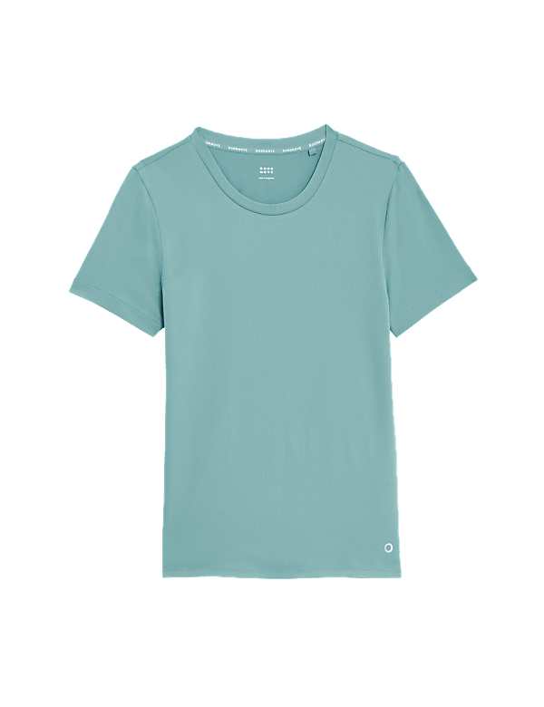 Scoop Neck Fitted T-Shirt