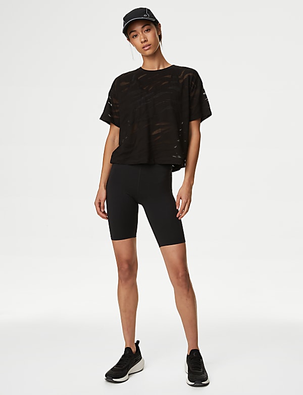 Kaus Oblong Santai dan Ringan Bahan Katun Leher U Rendah - ID