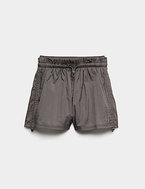 Layered High Waisted Running Shorts - CA