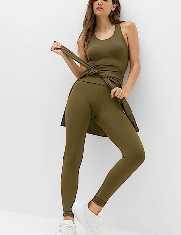 Go Train Waist Sculpt Mesh Leggings - AU