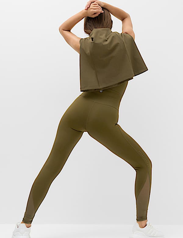 Go Train Waist Sculpt Mesh Leggings - AU