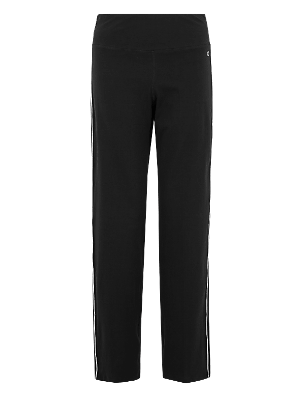 Cotton Rich Side Stripe Straight Leg Joggers
