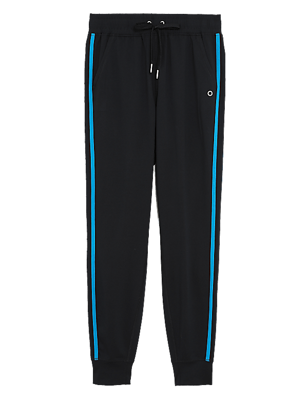 Side Stripe Cuffed Sports Joggers