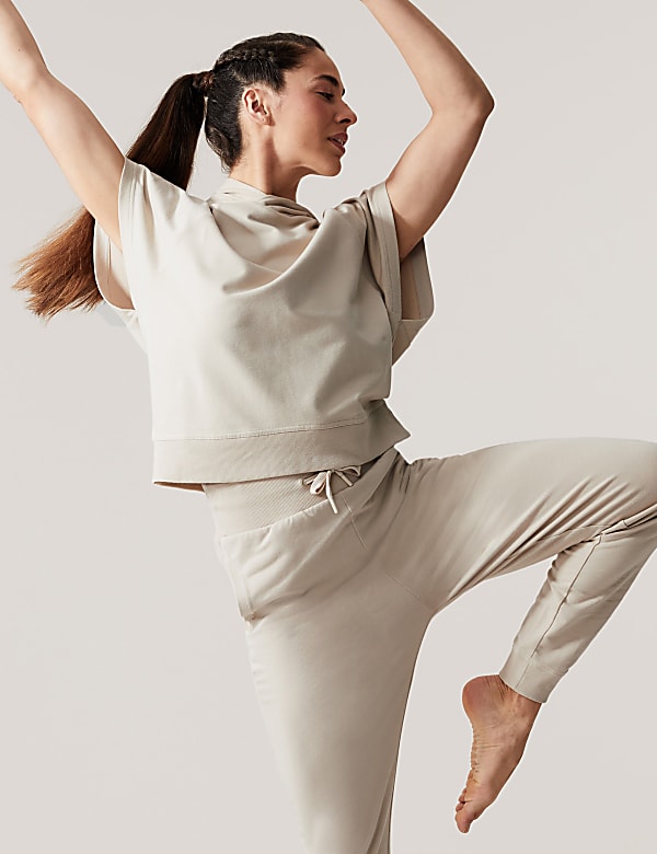 Cotton Rich Cuffed Relaxed Joggers