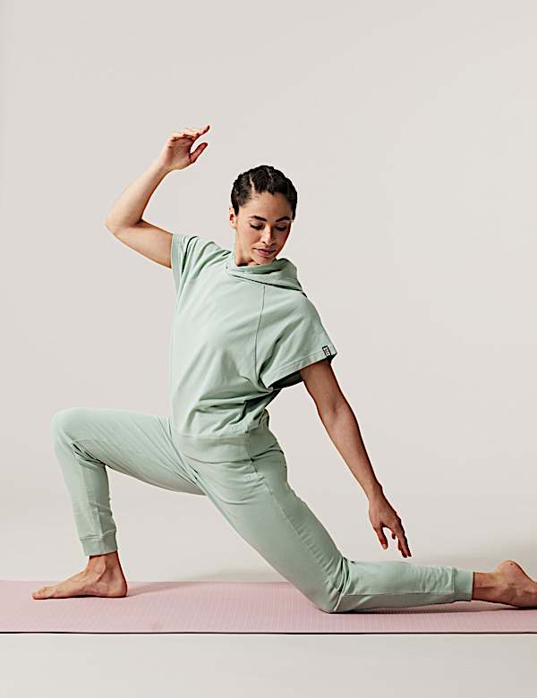 Cotton Rich Cuffed Relaxed Joggers