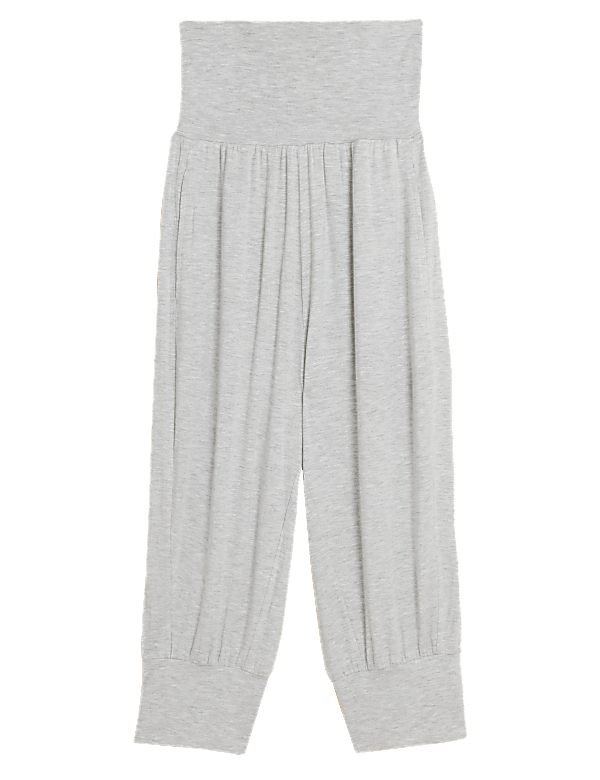 High Waisted Hareem Cropped Yoga Joggers