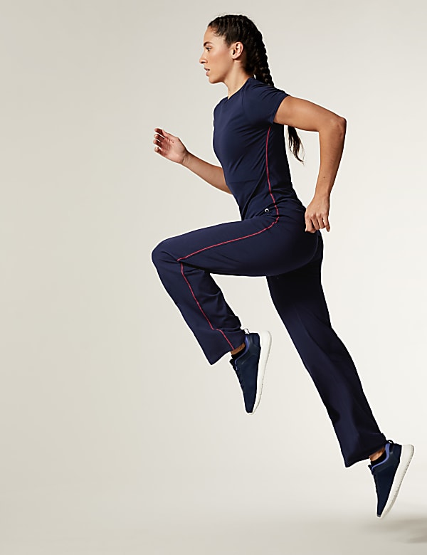 Cotton Rich Side Stripe Joggers