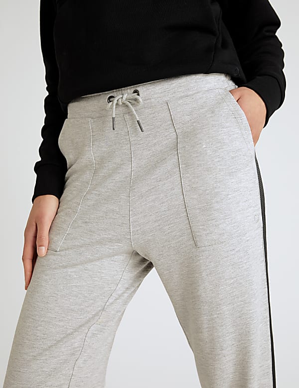 Side Stripe Cuffed Relaxed Joggers
