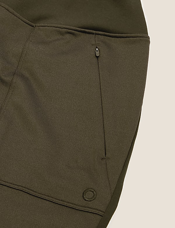 Utility High Waisted Walking Trousers