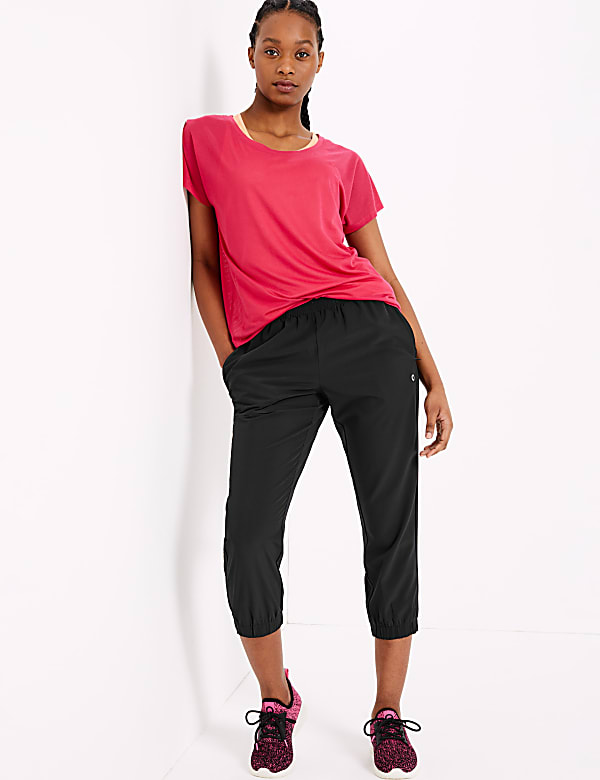 Marks and spencer cropped joggers clearance