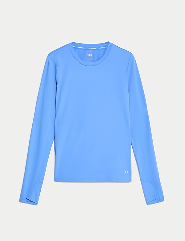 Nauwsluitende sporttop met scoophals - NL