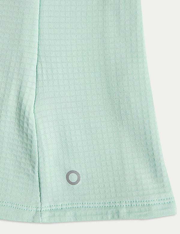 Ultraheat&trade; hardlooptop met opstaande kraag en halflange rits - NL