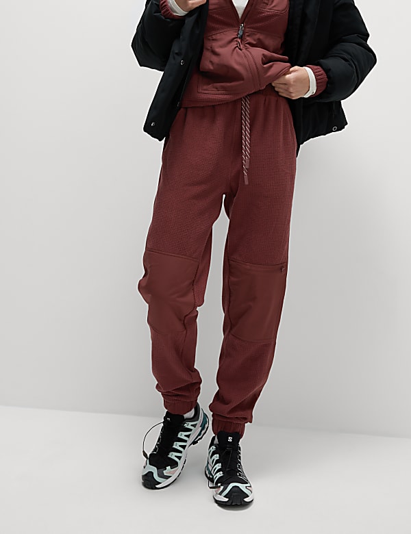 Cuffed Relaxed High Waisted Joggers - CN