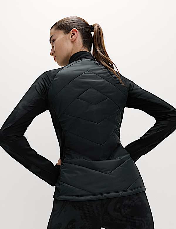 Stormwear™ Funnel Neck Reflective Padded Running Jacket - DK