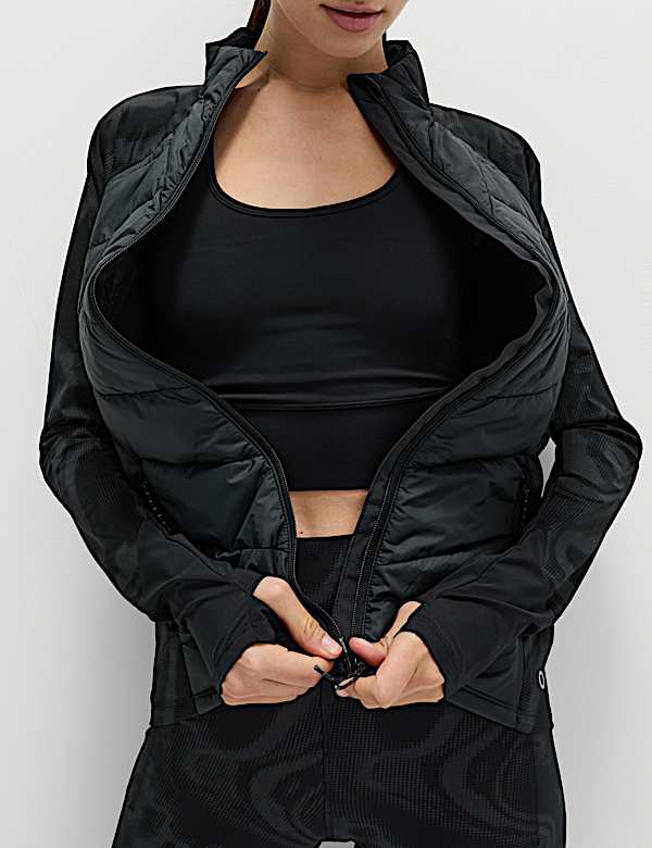 Stormwear™ Funnel Neck Reflective Padded Running Jacket - DK