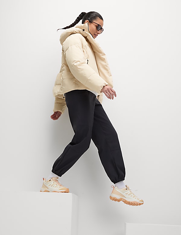 Stormwear™ Hooded Cropped Puffer Jacket