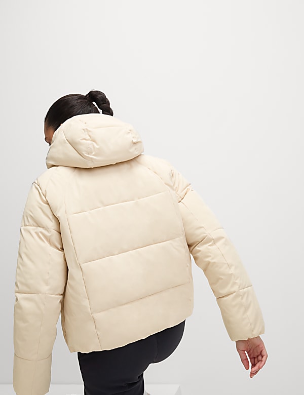 Stormwear™ Hooded Cropped Puffer Jacket