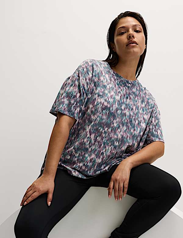 Modal Blend Lightweight Tie Back T-shirt