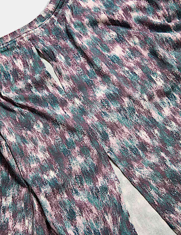 Modal Blend Lightweight Tie Back T-shirt