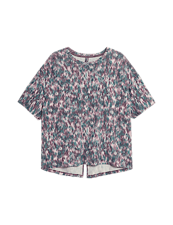 Modal Blend Lightweight Tie Back T-shirt