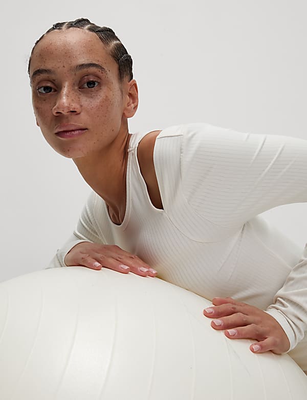 White yoga top top