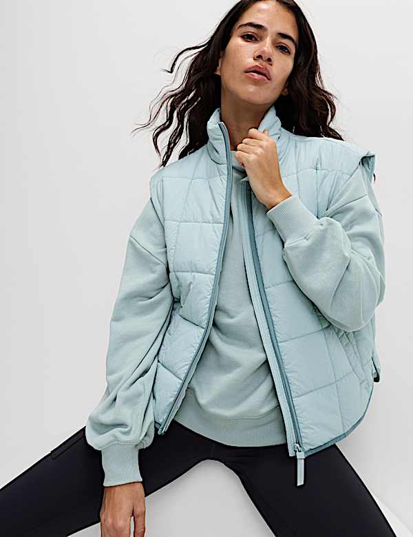 Cotton Rich Crew Neck Oversized Sweatshirt