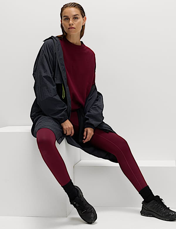 Cotton Rich Crew Neck Oversized Sweatshirt - CY