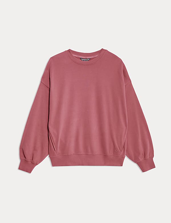 Cotton Rich Oversized Sweat-shirt - TW