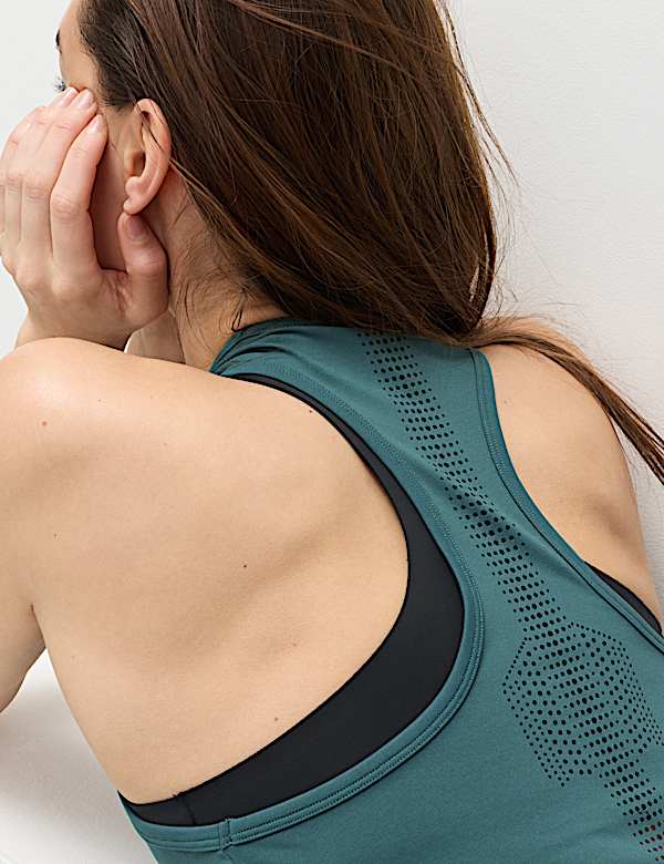 Round Neck Laser Cut Vest Top - JP