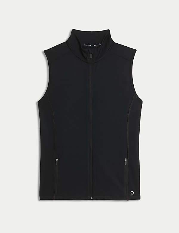 Ultraheat&trade; Zip Up Running Gilet - NO