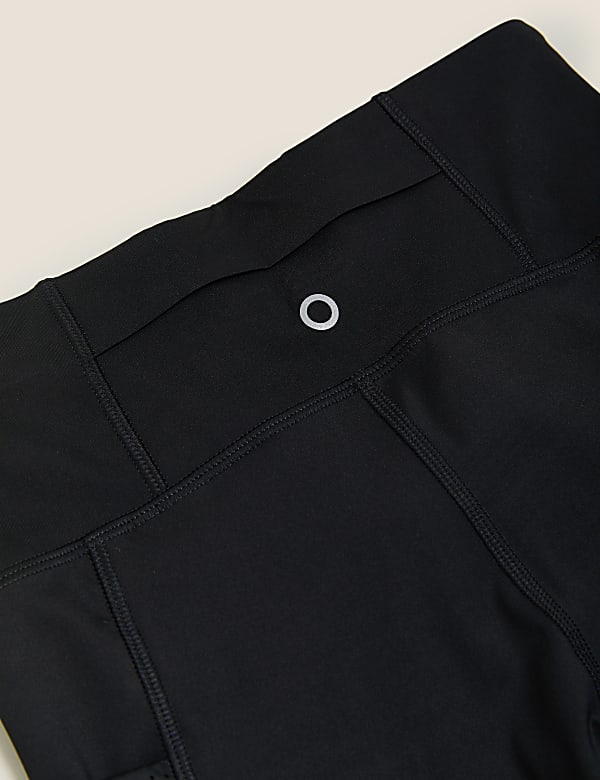 Go Train High Waisted Cropped Gym Leggings