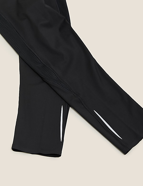 Go Train High Waisted Cropped Gym Leggings