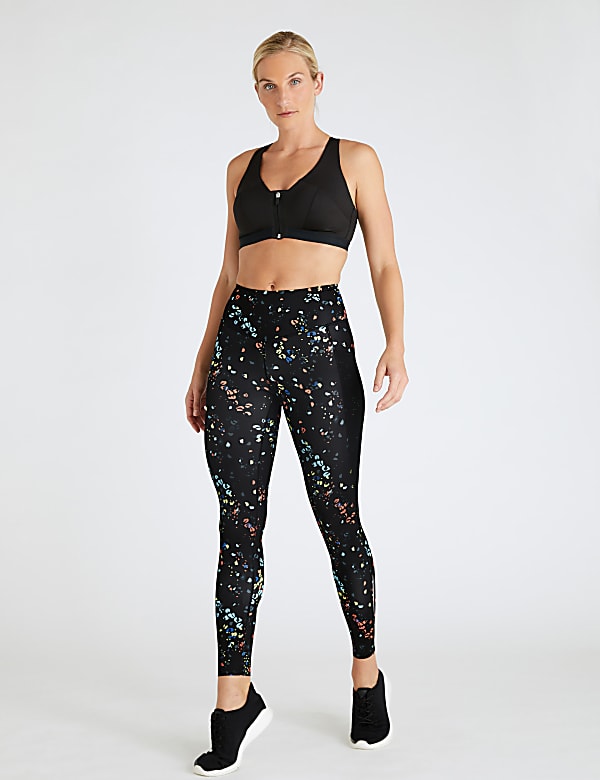 Go Train Printed High Waisted Gym Leggings