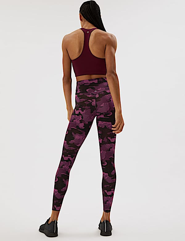 Go Balance Printed Wrap Waist Yoga Leggings